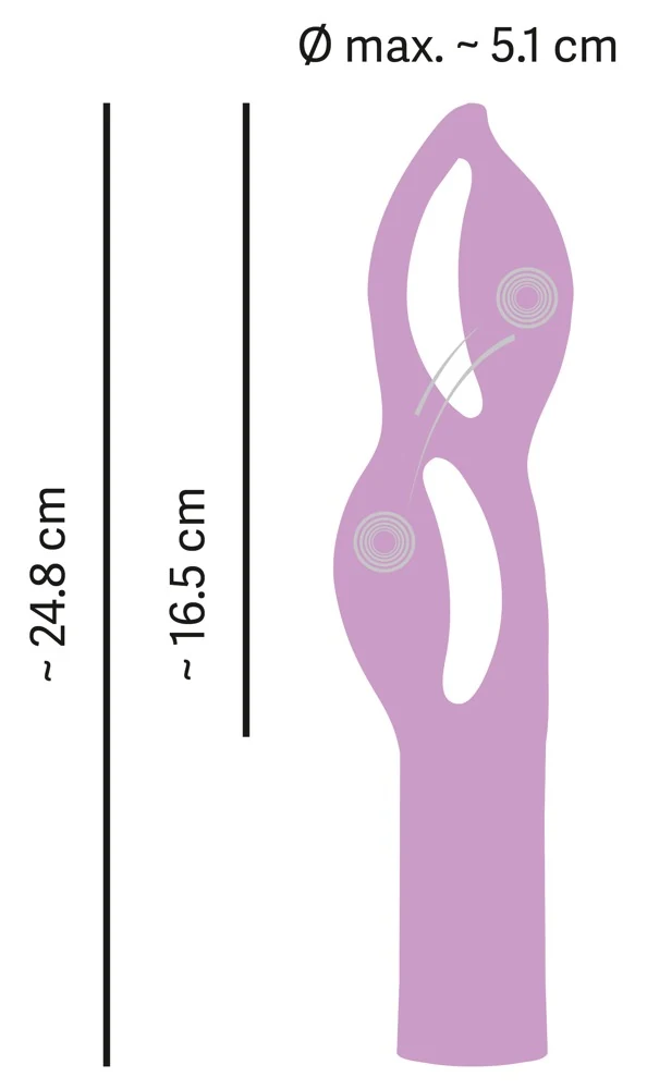You2Toys Fabulous 24,8 cm vibrator
