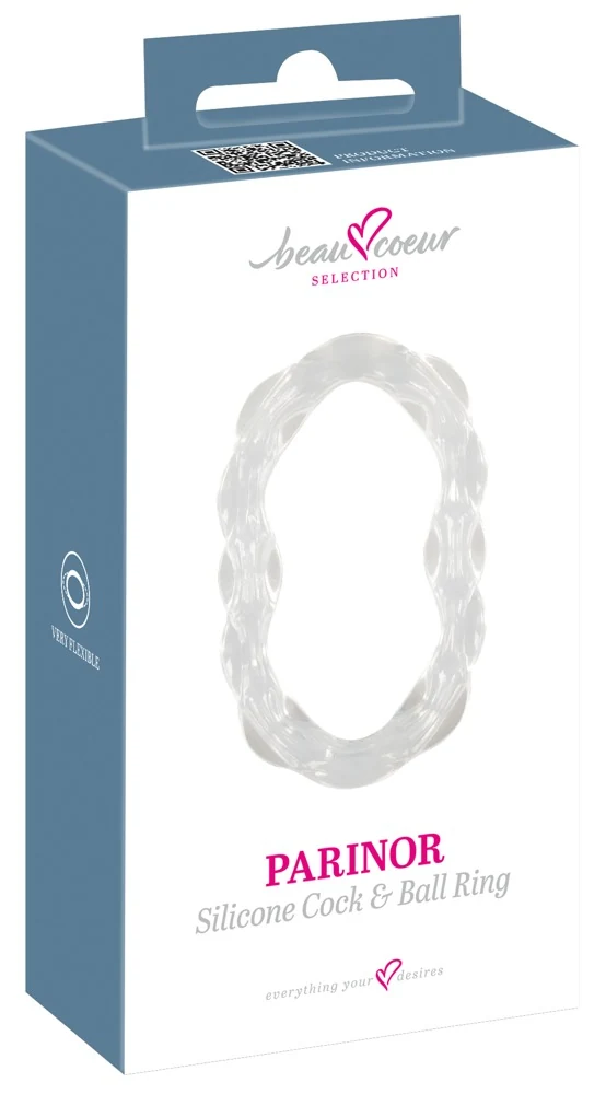 beau coeur PARINOR Silicone Cock Ball Ring penisring