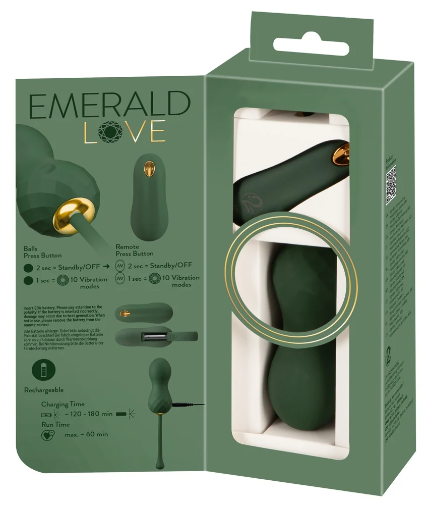 Emerald Love Luxurious RC Balls liefdesbal