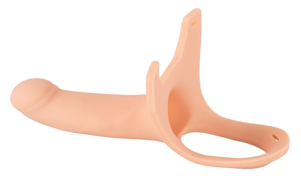 Penis verlenger strap-on met holle dildo