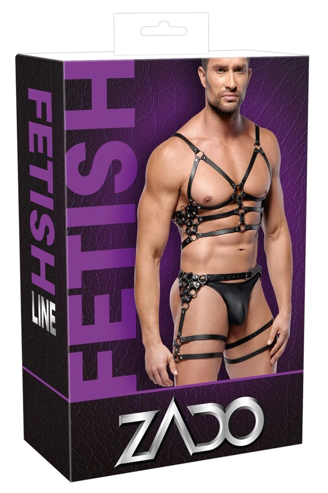 ZADO Harness-Set aus Leder