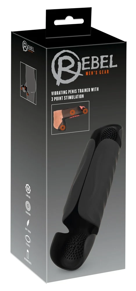 Rebel Penis Trainer with 3 Point Stimulation masturbator