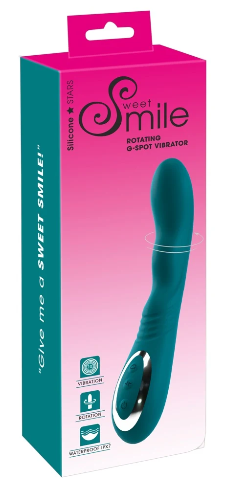 Sweet Smile Rotating G-Spot Vibrator 22,8 cm