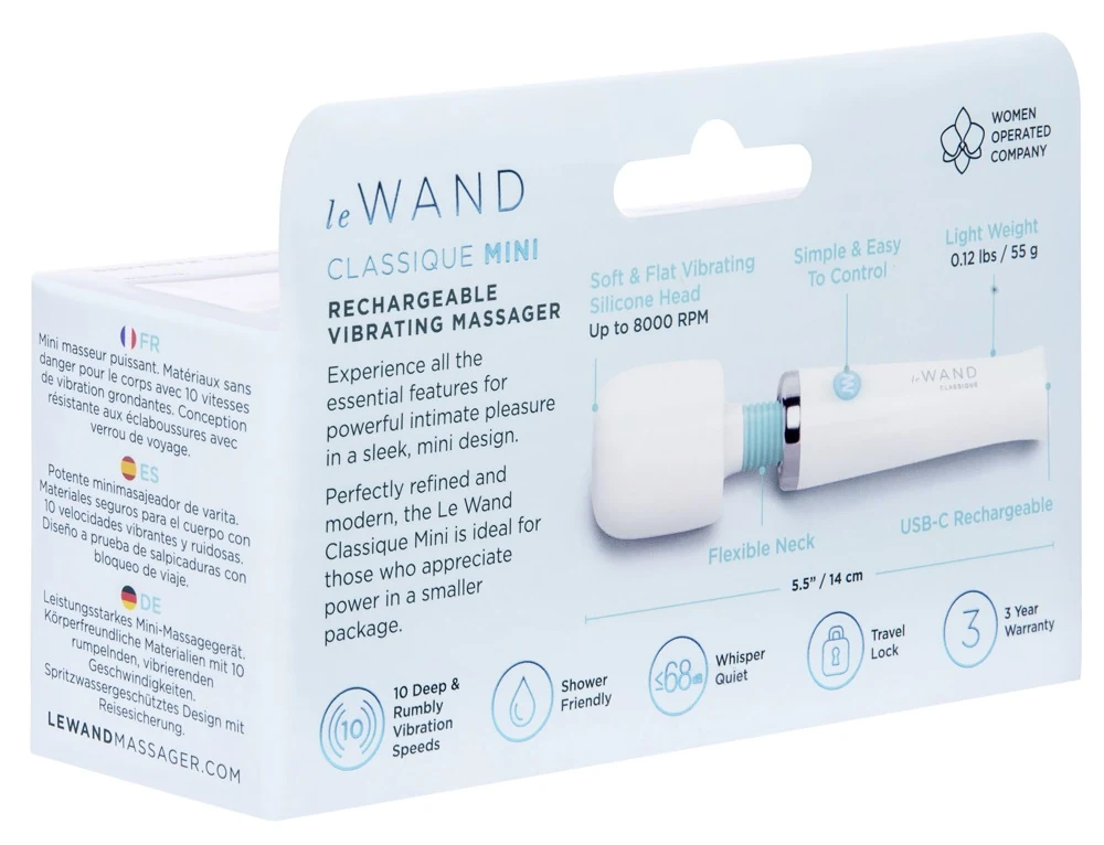 le Wand Classique Mini 14,1 cm vibrator