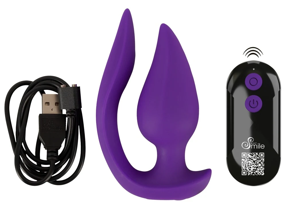 Sweet Smile RC 2 in 1 Plug Panty Vibe 11 cm vibrator