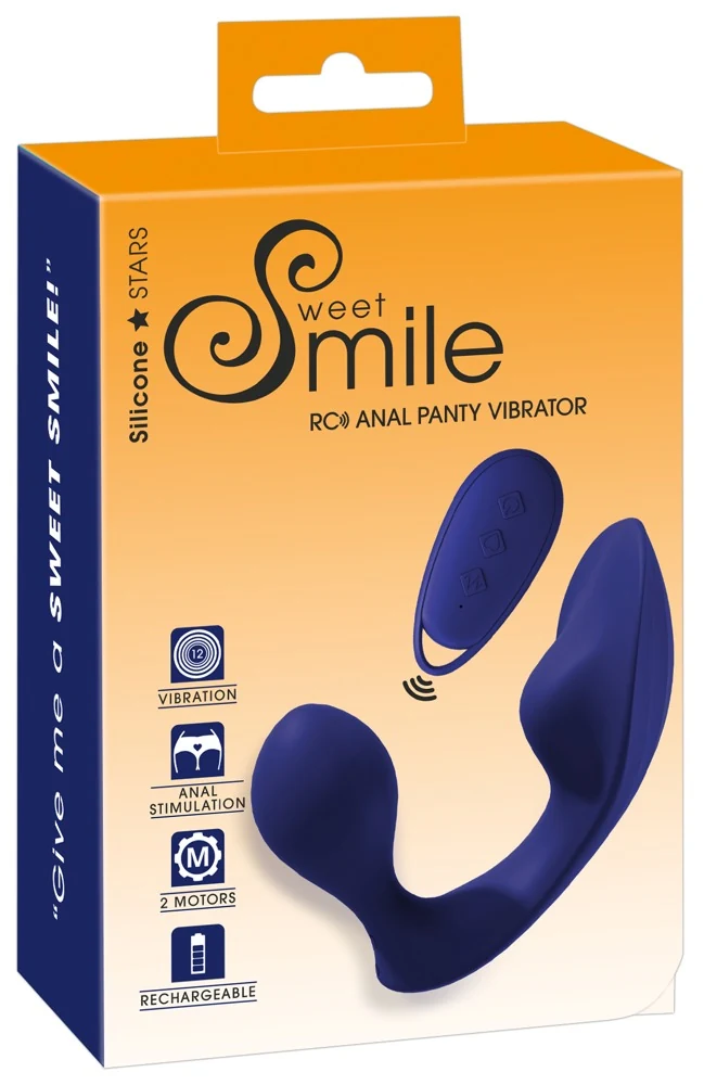 Sweet Smile RC Anal Panty Vibrator 7,2 cm toy
