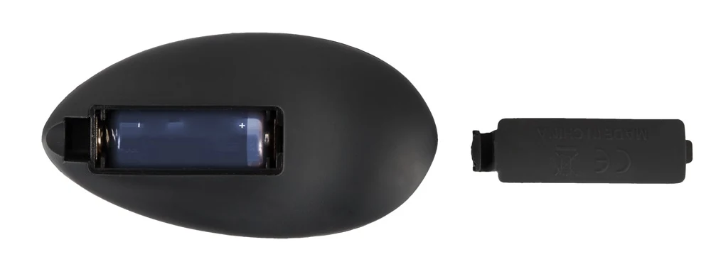 Black Velvets RC rotating vibrating plug 13,8 cm anal toy