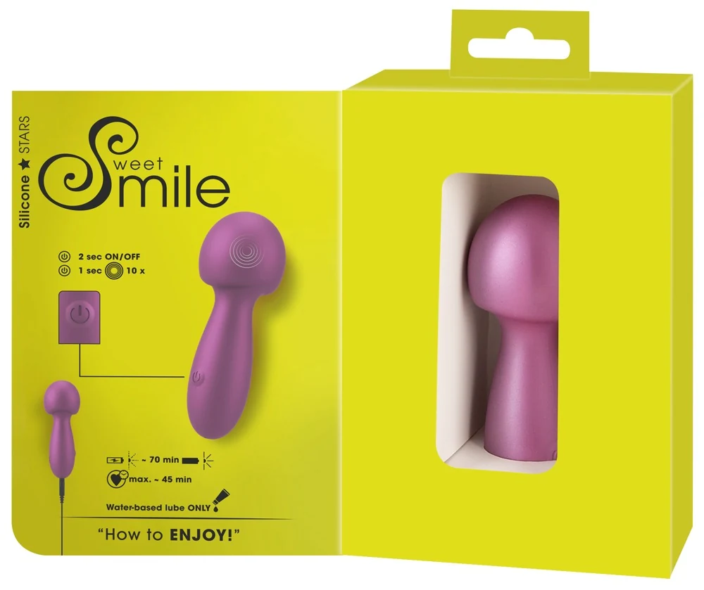 Sweet Smile Flexible Mini Wand 11,6 cm vibrator