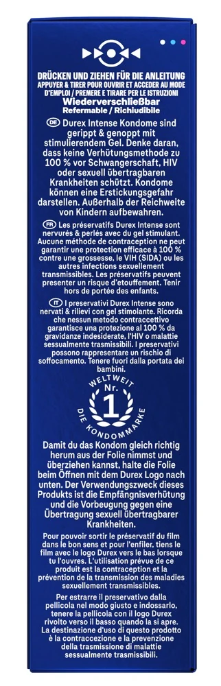 Durex Intense Orgasmic condooms