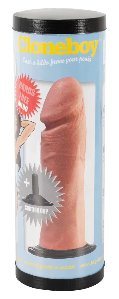 Cloneboy penisafdrukset met siliconen dildo en zuignap