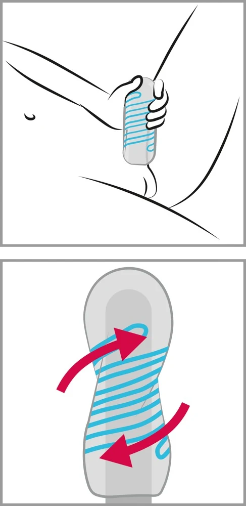 TENGA herbruikbare masturbator spinner