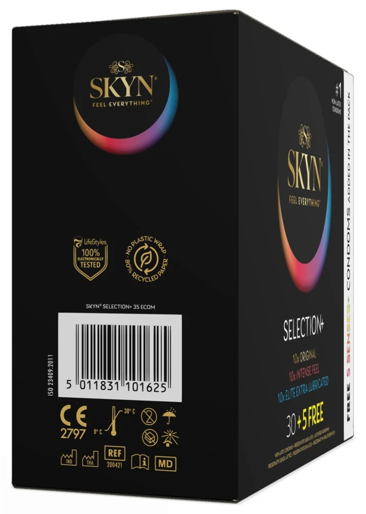 SKYN Condoommix Selection+ 35 stuks