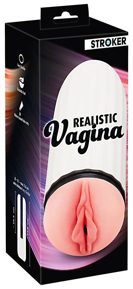 Realistische vagina masturbator met discreet design