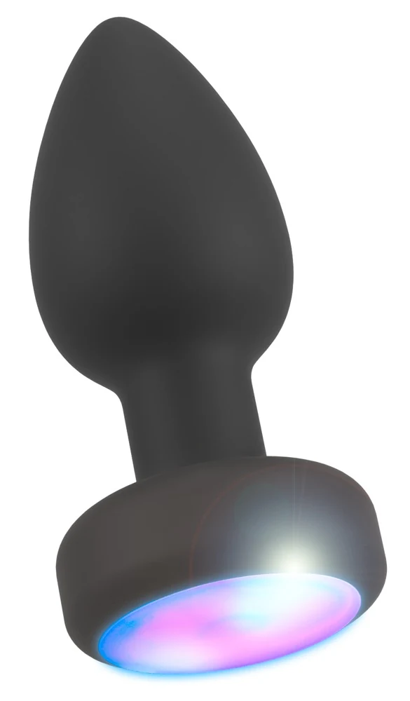 ANOS RC Flashing Butt Plug with Vibration 9 cm anal toy