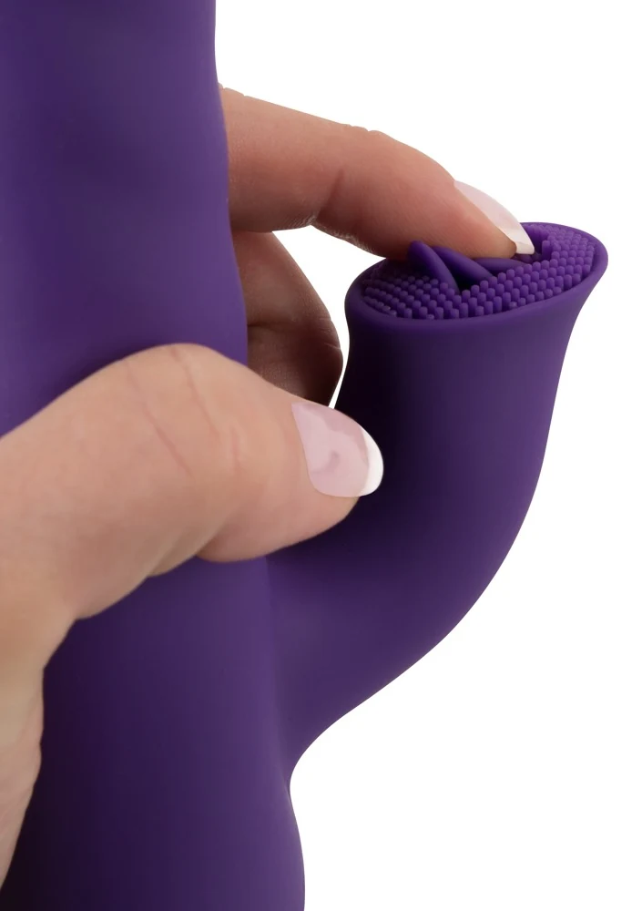 Sweet Smile Thrusting Rotating Pearl Vibrator 24,7 cm