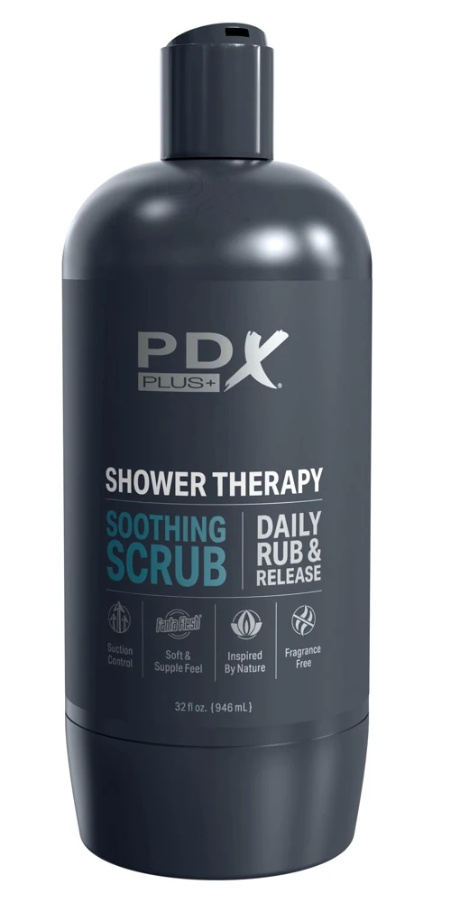 PDX Plus Shower Therapy Soothing Scrub masturbator