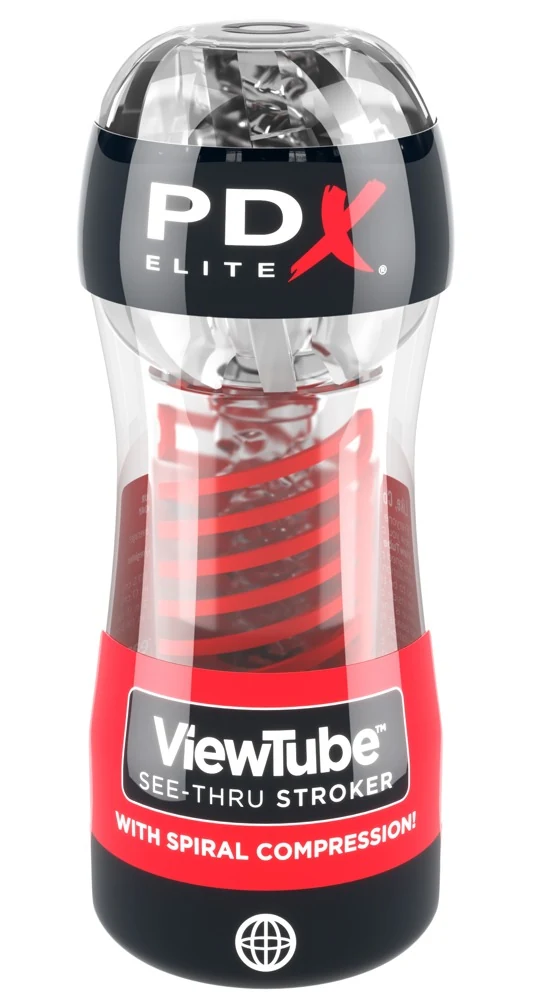 PDX Elite ViewTube 2 masturbator transparant