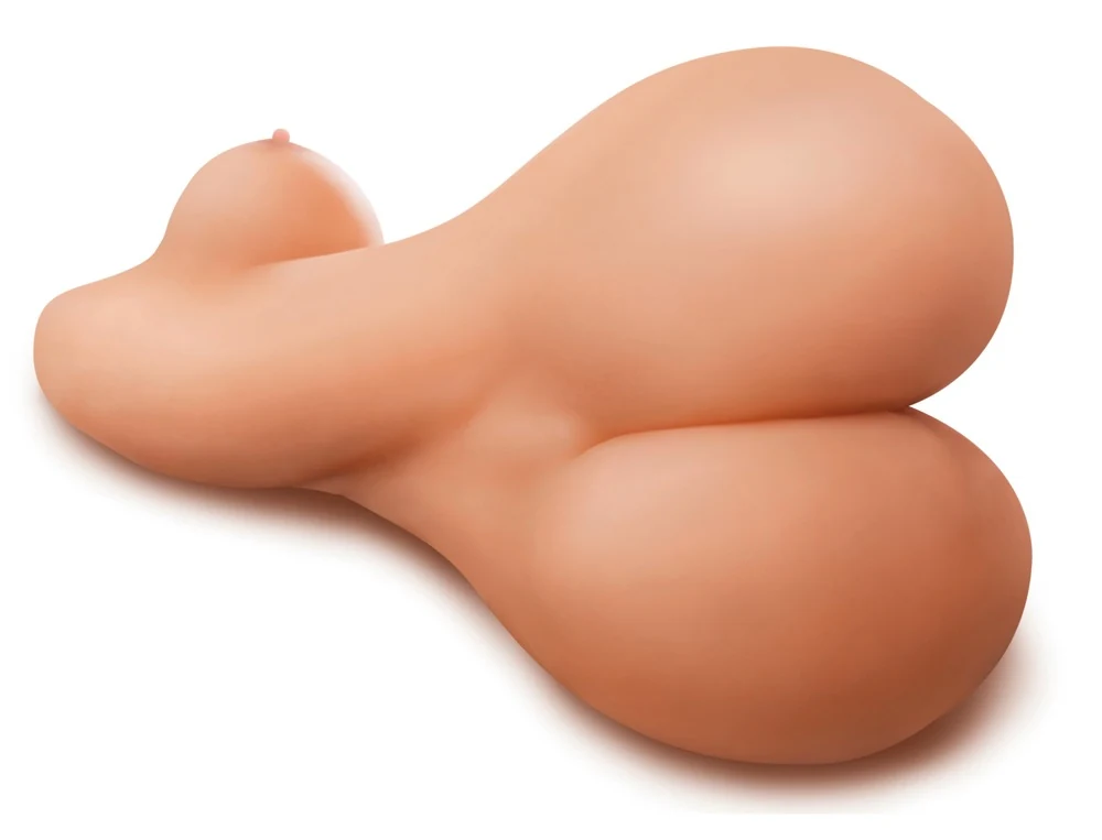 Realistische masturbator torso van TPR