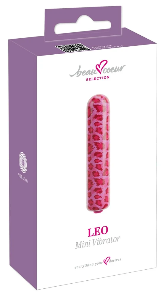 beau coeur LEO Mini Vibrator 8,7 cm