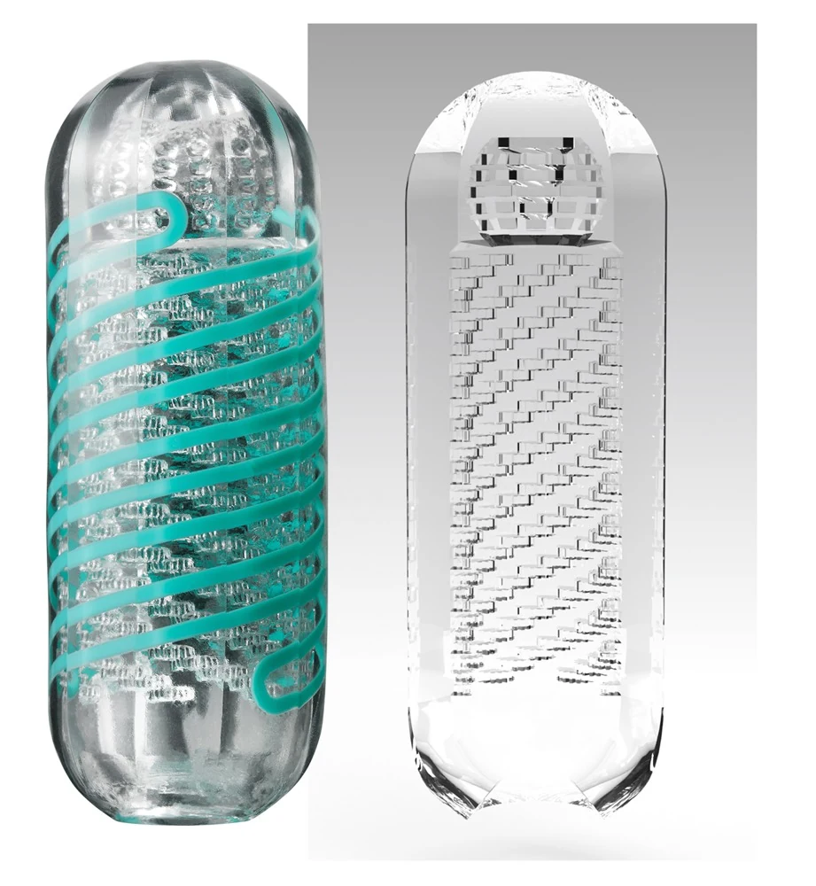 TENGA herbruikbare masturbator spinner transparant