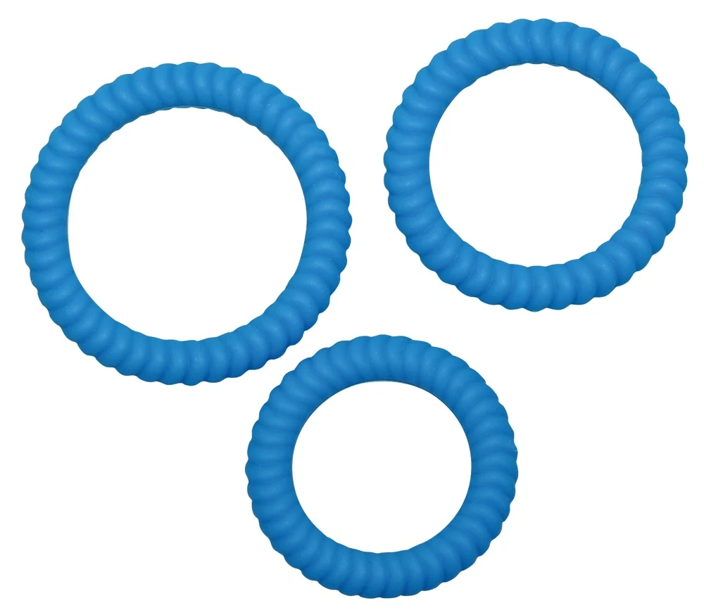 Siliconen penisringen set 3-delig