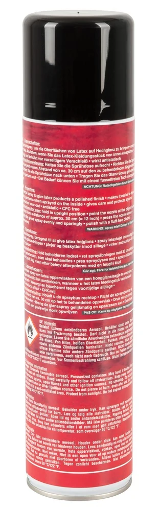 Late X Latex Glanz-Spray reiniger produktpflege
