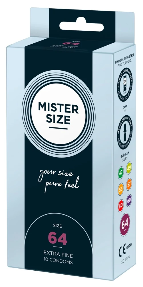Mister Size condooms 64 mm