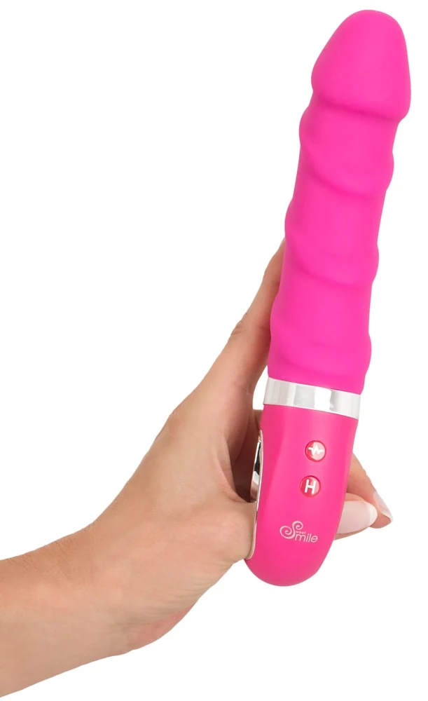Sweet Smile Warming Soft Vibrator 22,8 cm