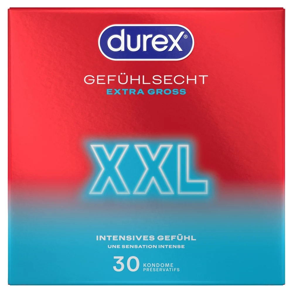 Durex Gefühlsecht XXL condooms