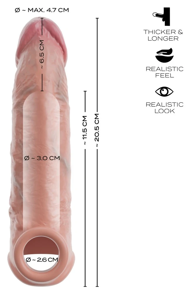 Realistixxx RealSleeve Extension penishülle