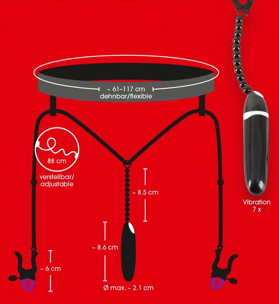 Bad Kitty Spreader String with Vibrator sonstiges