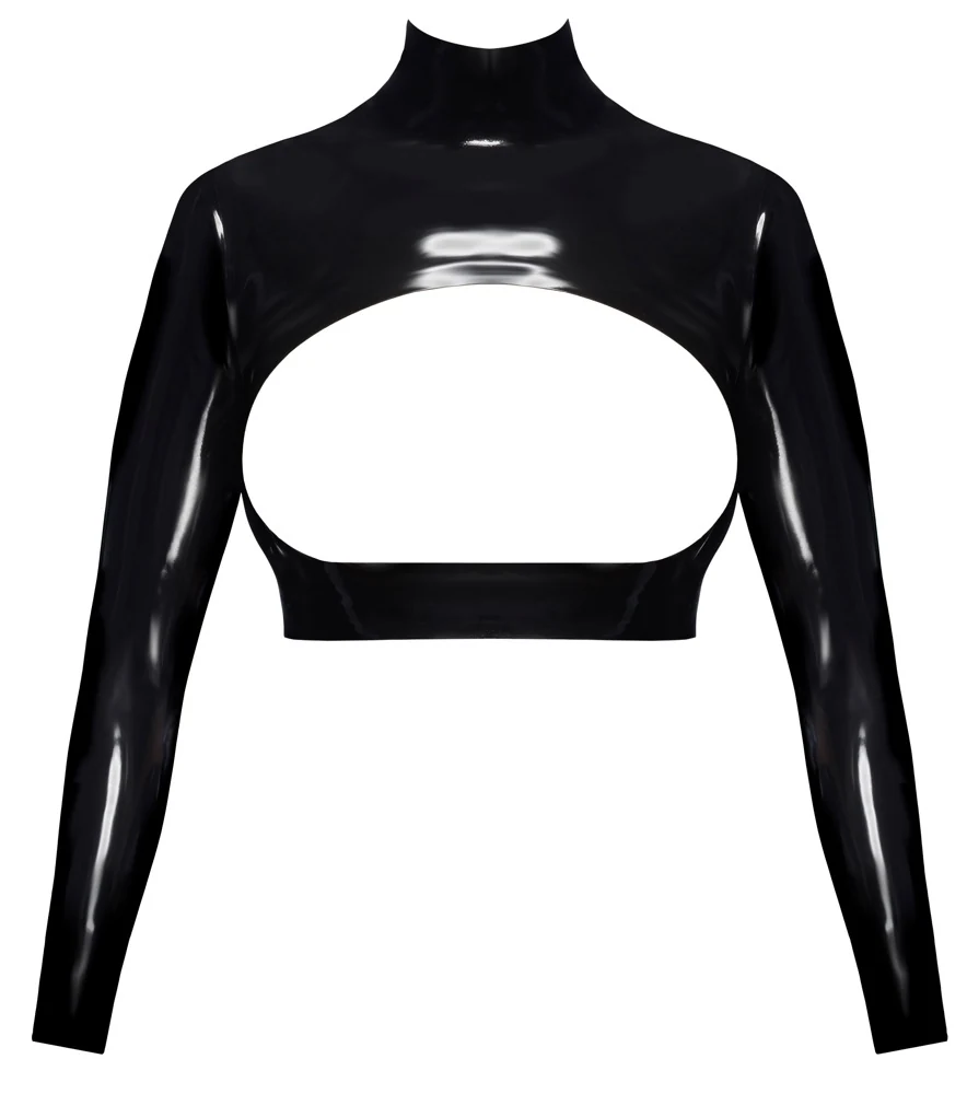Late X Shirt aus Latex