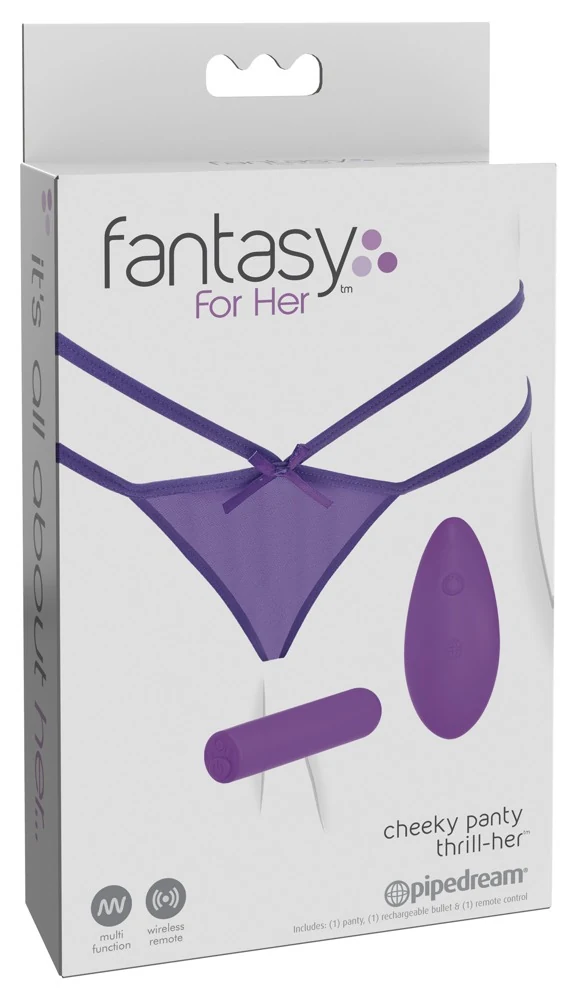 Fantasy For Her Cheeky Panty Thrill-Her strap-on