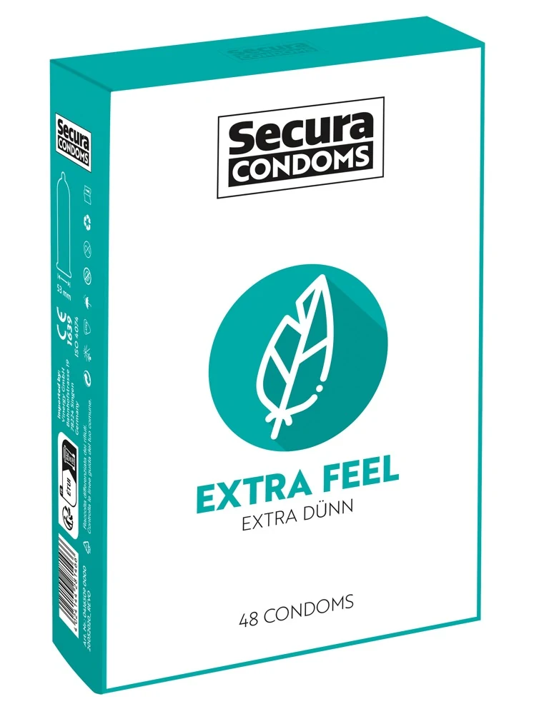 Secura Extra Feel condooms 48 stuks