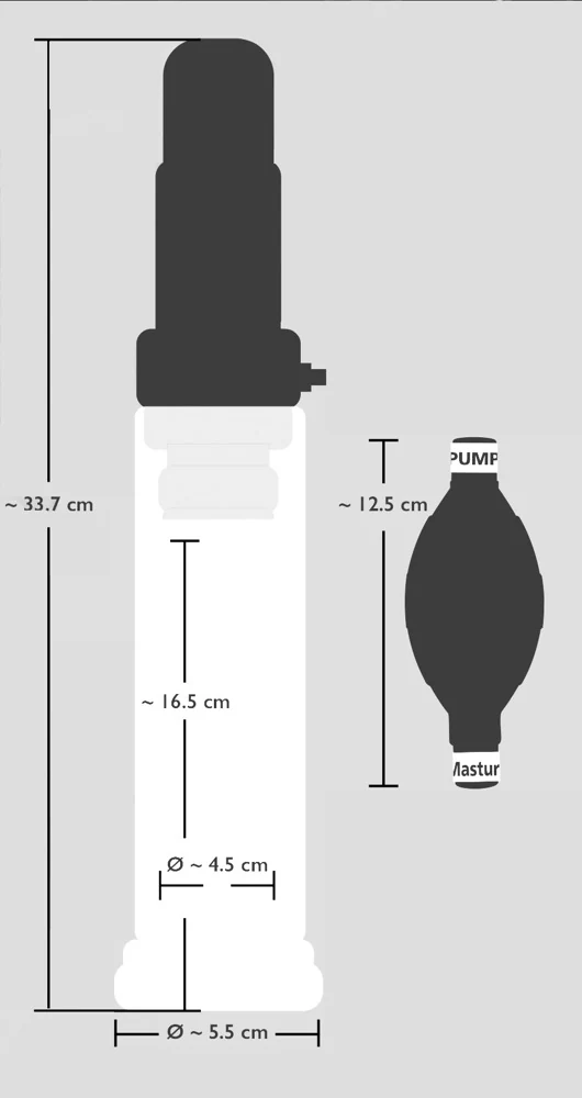 Penispomp en masturbator met vibratie