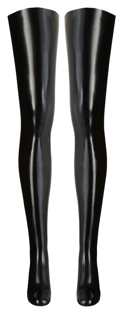 Late X Strümpfe aus Latex