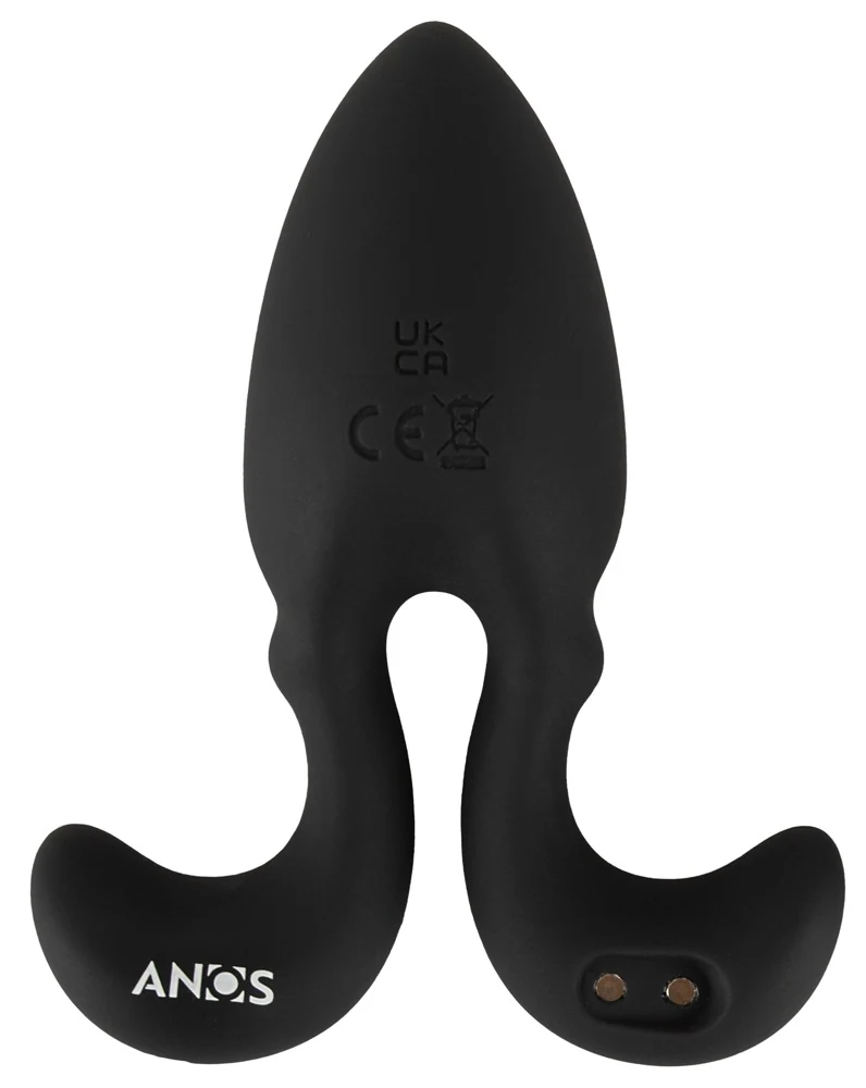 ANOS RC Vibrating Butt Plug with Flexible Arm 10,2 cm anal toy