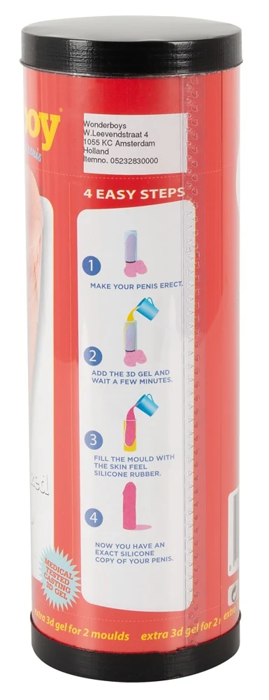 Cloneboy DIY siliconen dildo afdrukset