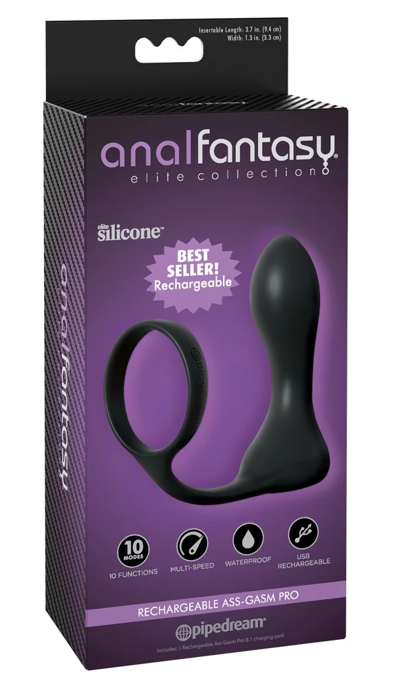 Anal Fantasy Elite Rechargeable Ass-Gasm Pro 11,4 cm toy