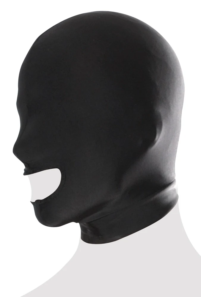 FF Series Spandex Open Mouth Hood masken knebel