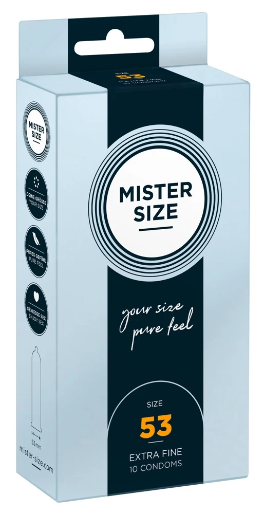 Mister Size condooms 53 mm