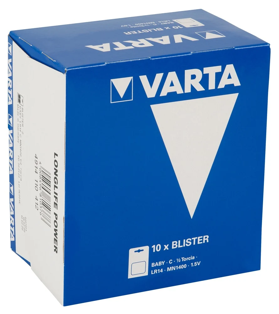 Varta Batterie C 10x2er batterien