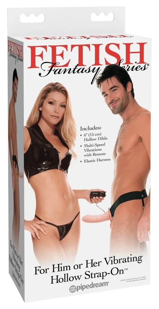 Holle natuurvibrator met band en afstandsbediening