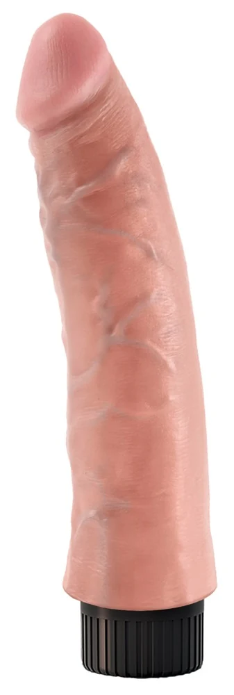 King Cock 7“ Vibrating 21 cm vibrator