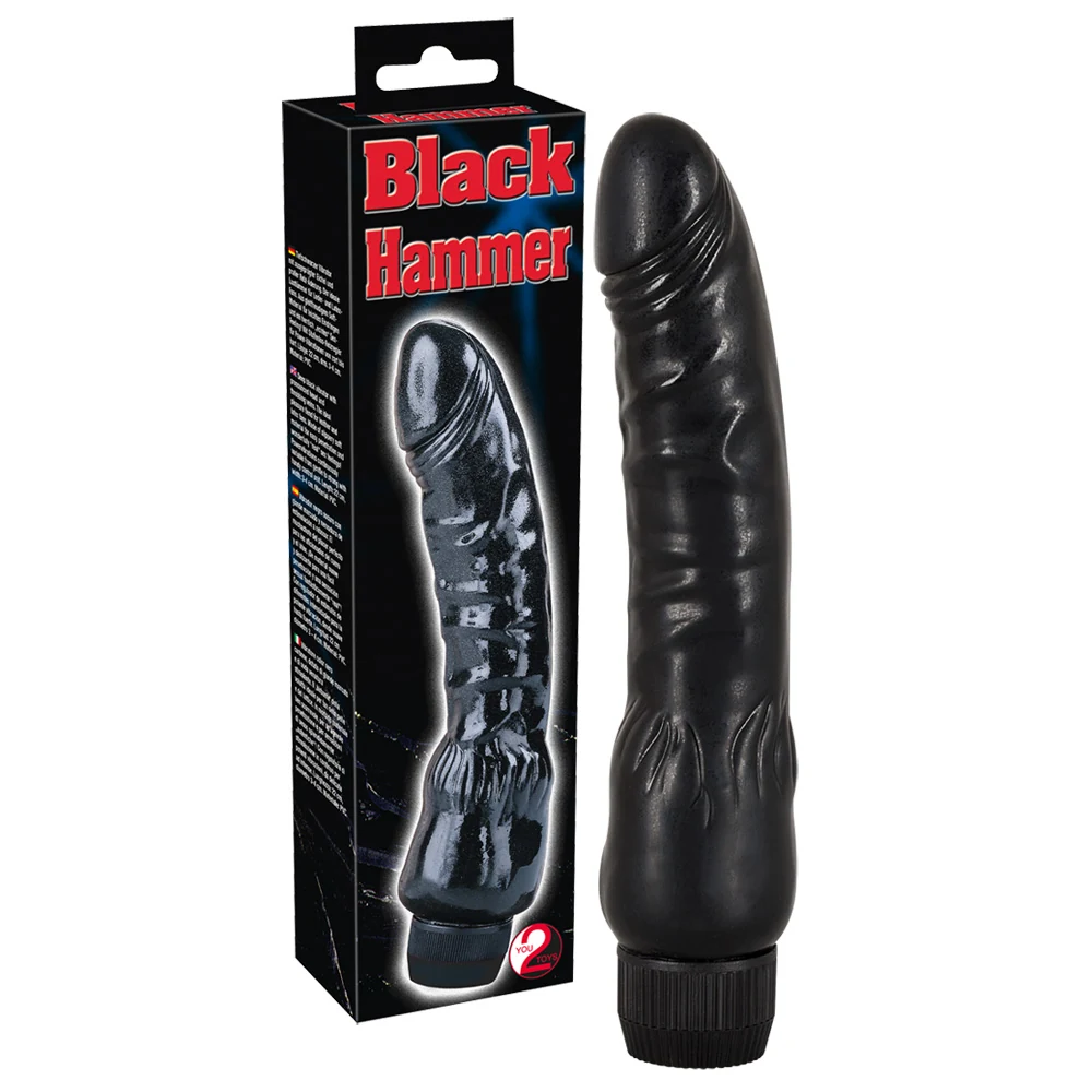 You2Toys Black Hammer 24 cm vibrator