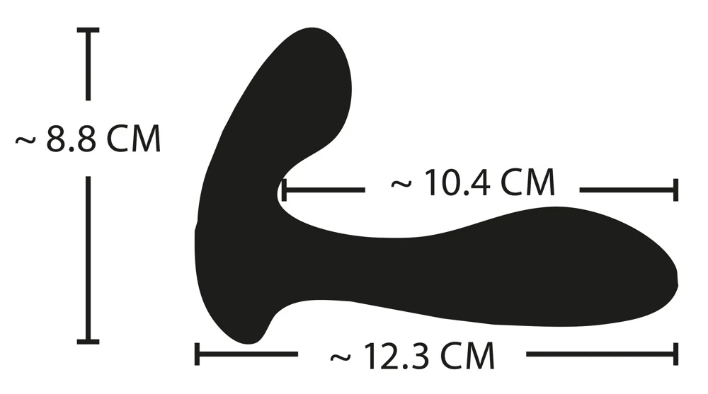 XOUXOU RC E-Stim G&P-Spot Vibrator elektro