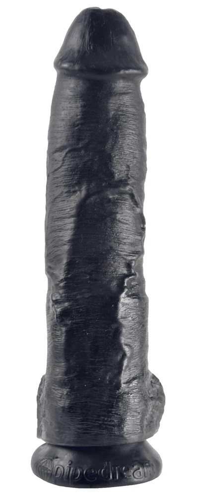 Realistische dildo met zuigvoet 25,4 cm