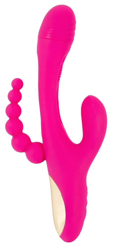 Sweet Smile Triple Vibe With Flicking Tongue 24,4 cm vibrator