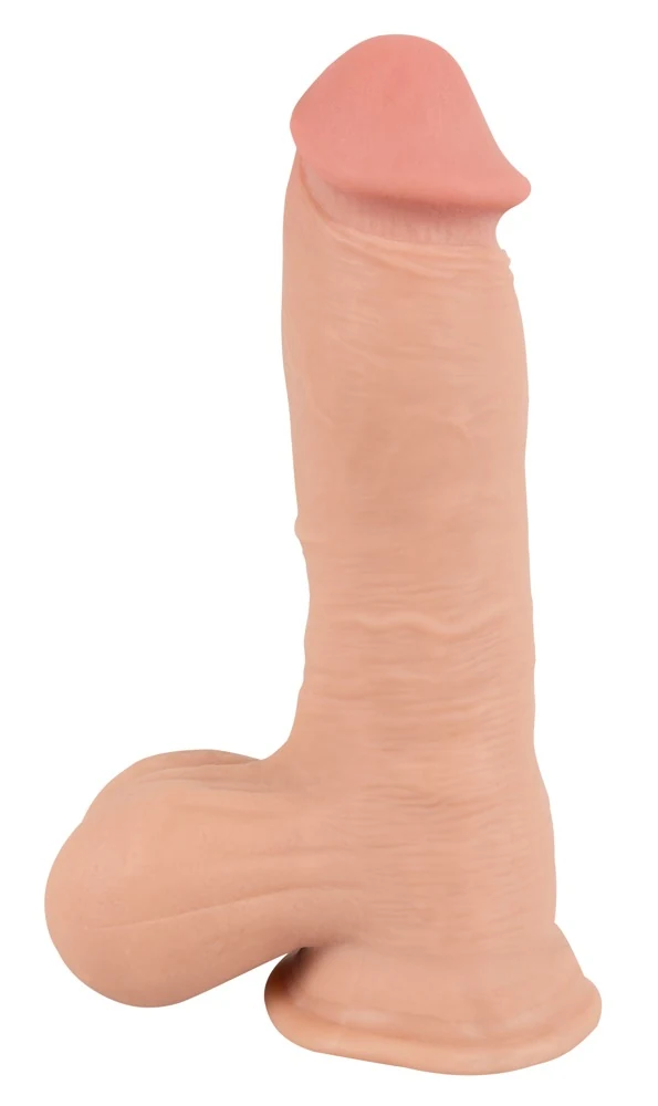 Nature Skin Dildo with moveable 19,9 cm