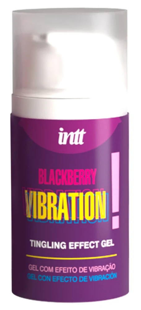 intt Blackberry Vibration! stimulierende gele sprays